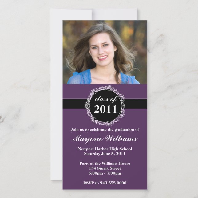 Graduation Invitation Class of 2011 (Front)