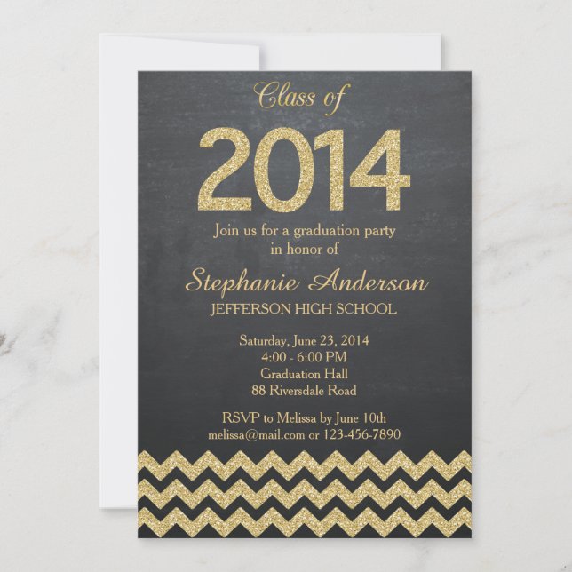 Graduation Invitation / Graduation Invite (Front)