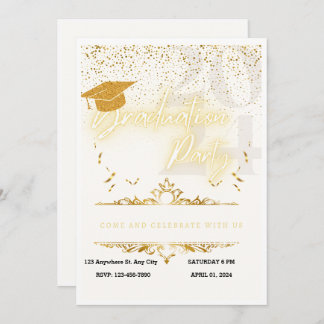 graduation invitation Party 2024