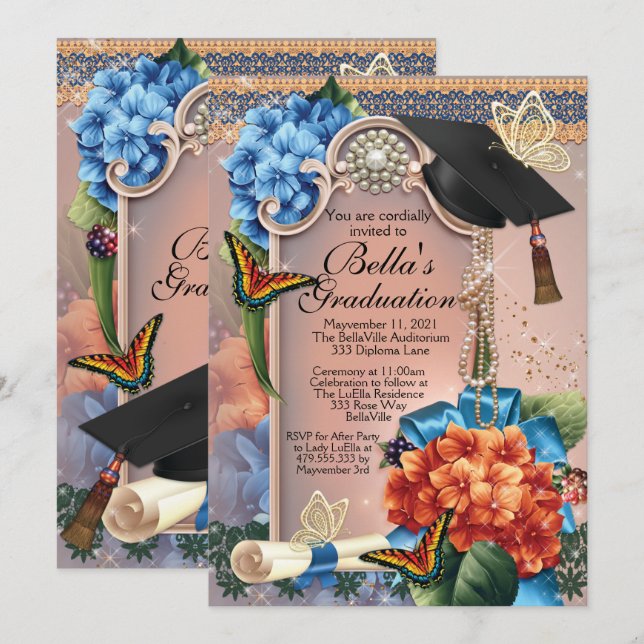 Graduation Invitations (Front/Back)