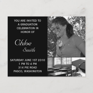 Graduation Invitations Cheap Customisable Photo