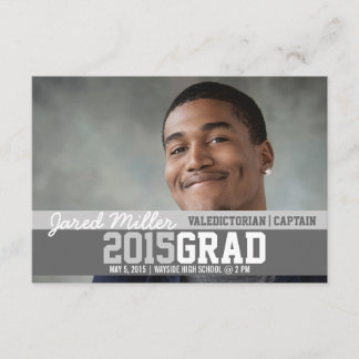 Graduation Invite/Announcement | GRAD Invitation
