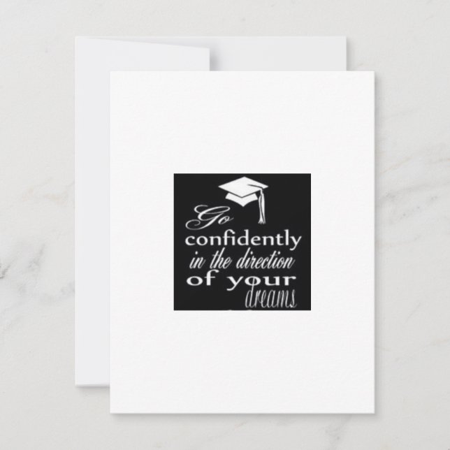 GRADUATION INVITE/THANK YOU/CONGRATS CARD (Front)