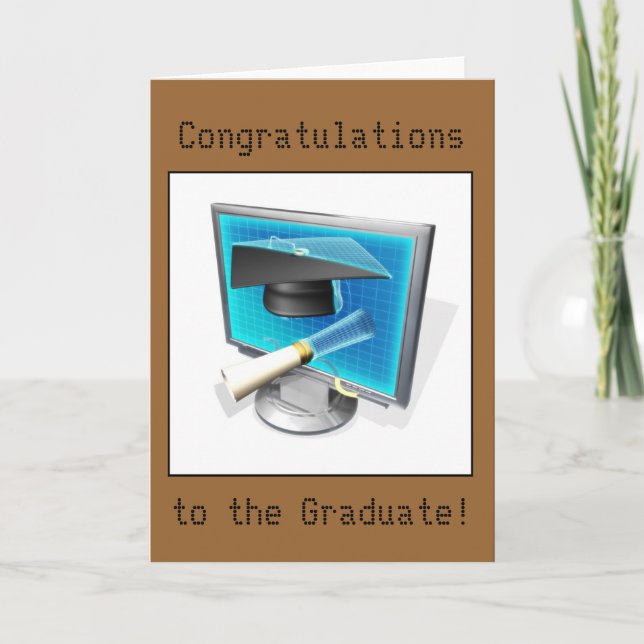 Graduation - IT/Computer Card (Front)