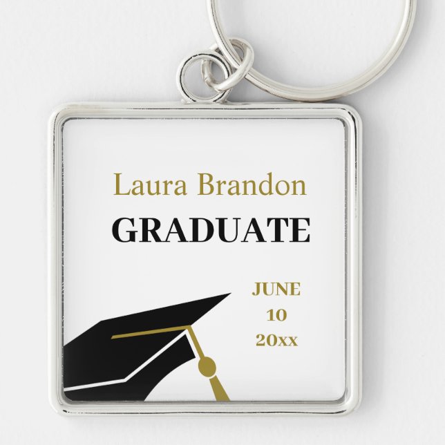 Graduation Keepsake Key Ring (Front)