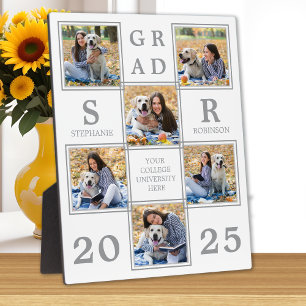 Graduation Keepsake Unique Photo Collage Plaque