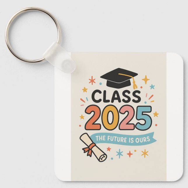graduation key chain (Front)