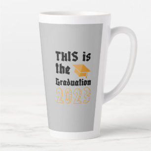 Graduation Latte Mug