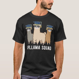 Graduation Llama Grad Diploma Graduate Classic T-S T-Shirt