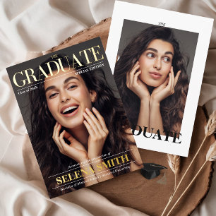 Graduation Magazine Cover Photo Unique