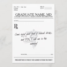 Graduation MD Invite