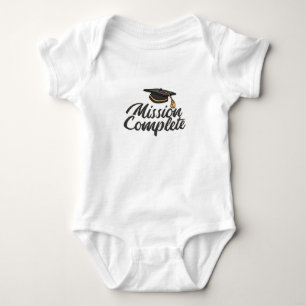 Graduation Mission Complete Baby Bodysuit
