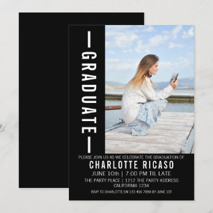 Graduation Modern Photo Template Personalised