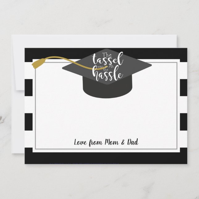 Graduation Money gift card holder parents gift (Front)