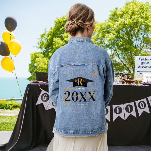 Graduation Monogram Denim Jacket