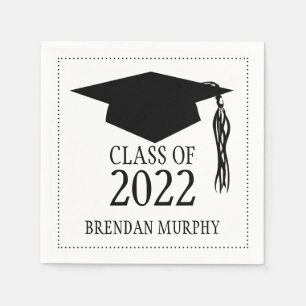 Graduation Mortarboard Class of 2015 Napkin