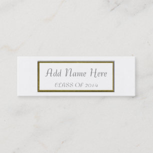 GRADUATION NAME CARD
