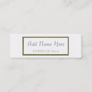 GRADUATION NAME CARD