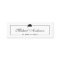Graduation Name Card - Elegant Classic Insert Card