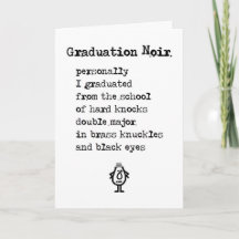 Graduation Noir A Funny Congratulations Poem