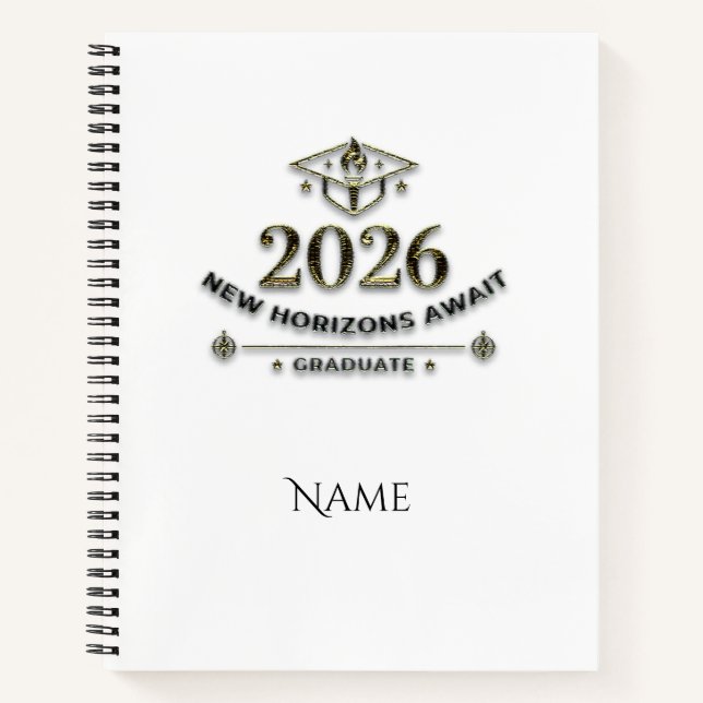 Graduation Notebook / Cuaderno de Graduación (Front)