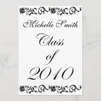 Graduation of 2010 Invitations