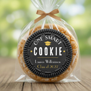 Graduation One Smart Cookie Class of Classic Round Sticker