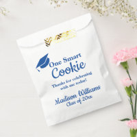 Graduation One Smart Cookie To go Treat Blue Grad