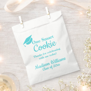 Graduation One Smart Cookie To go Treat Favour Bags