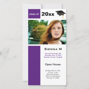 Graduation Open House (Dark Orchid)