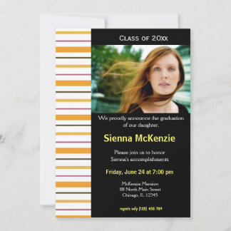 Graduation Open House Invitation