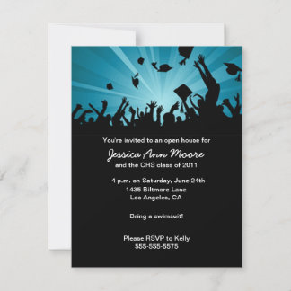 Graduation open house invitation