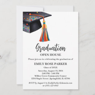 Graduation Open House Invitation