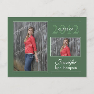 Graduation Open House Postcard