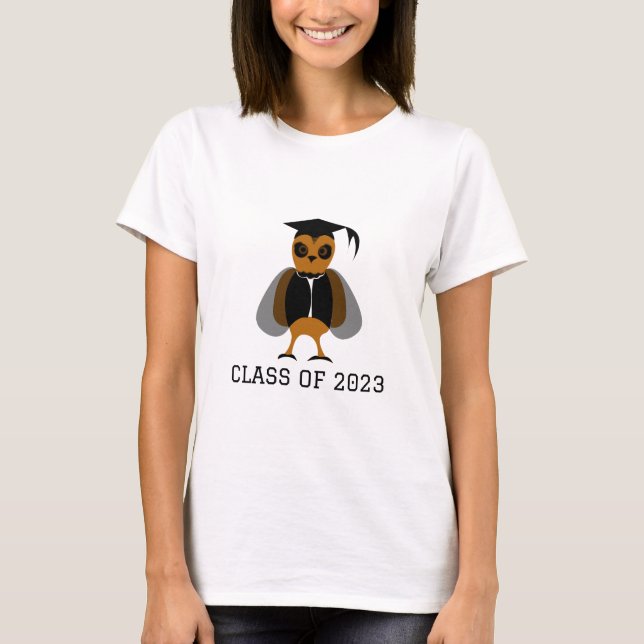 Graduation Owl Graduation  T-Shirt (Front)