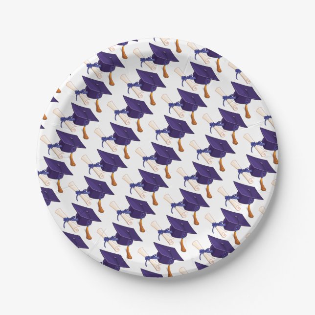 Graduation Paper Plate (Front)