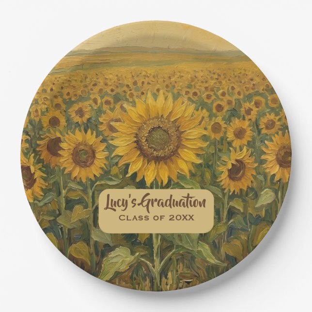 Graduation Paper Plate (Front)