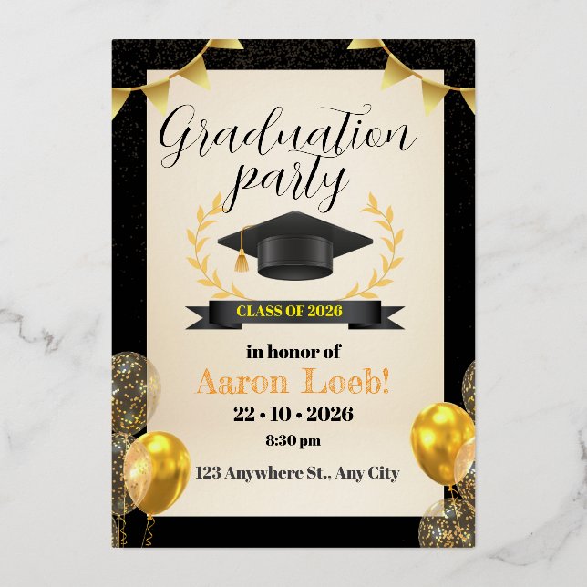 graduation party (Front)