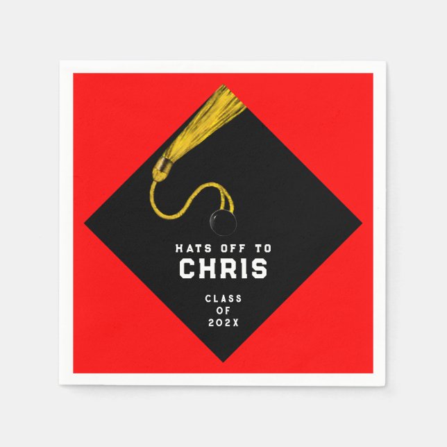 Graduation Party 2025 Napkin (Front)