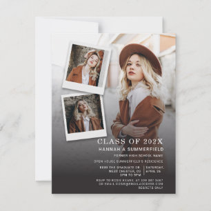 Graduation Party 4 Photos Open House 2024 Grad Invitation