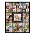 Graduation Party 55 Photo Collage Personalised