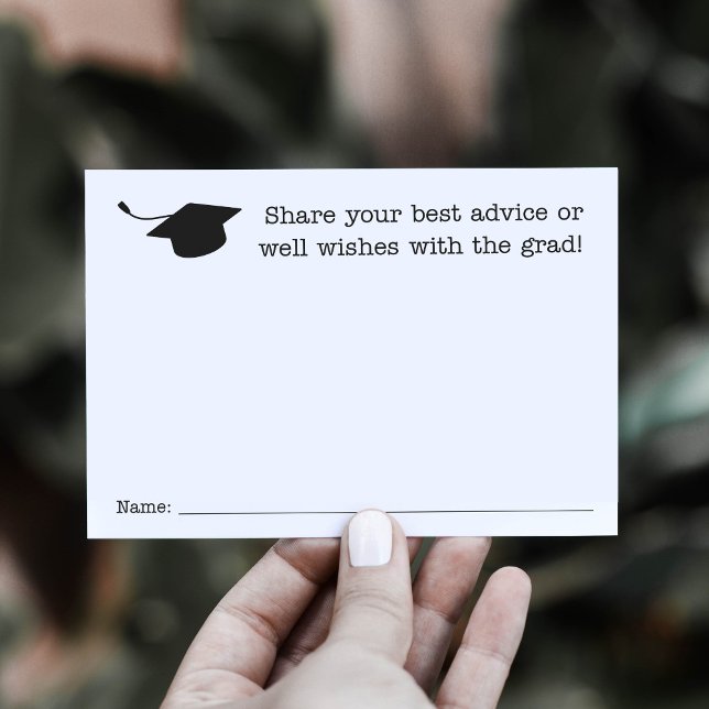 Graduation Party Advice Cards (Creator Uploaded)