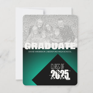 Graduation Party Class of 2018 Custom Invitation 2