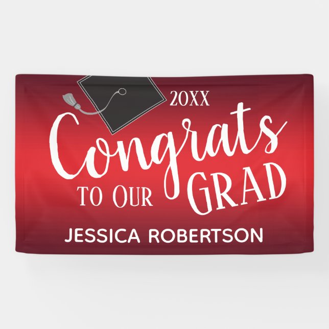 Graduation Party Class of 2022 Banner (Horizontal)