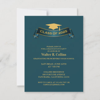 Graduation Party Class of 2025 Invitation