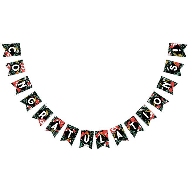Graduation Party Congrats Bunting (All)