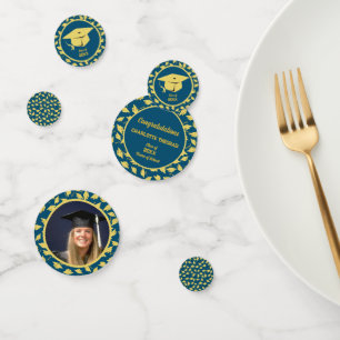 Graduation Party Congratulations Personalise Photo Confetti
