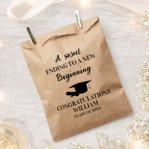 Graduation Party Favour Cookie Take Home Snack Bar Bags