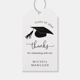 Graduation Party Favour Tag - High School College