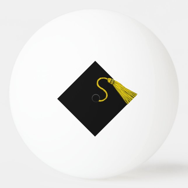 Graduation Party Gear Ping Pong Ball (Front)